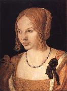 Albrecht Durer Portrait of a young Ventian Lady oil on canvas